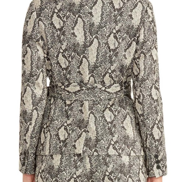 Rachel Roy snakeskin belted blazer - Picture 4 of 5